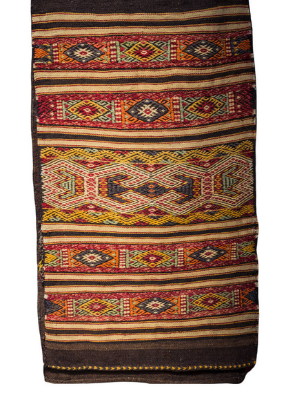 tapis turcs à la main colorés orientaux - Photo, image