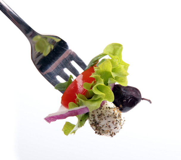 Fresh garden salad - Fotó, kép