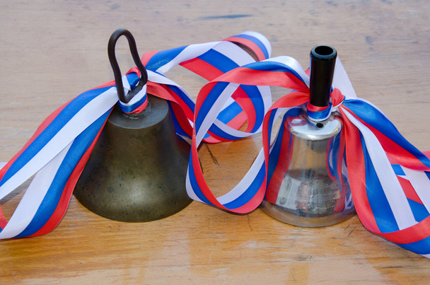 Bells in the Russian school on first September - Photo, Image
