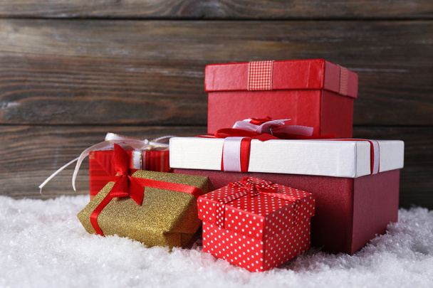 Holiday gift boxes - Valokuva, kuva