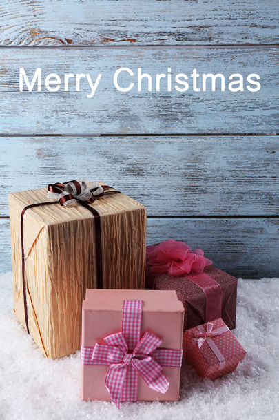 Holiday gift boxes - Foto, Bild