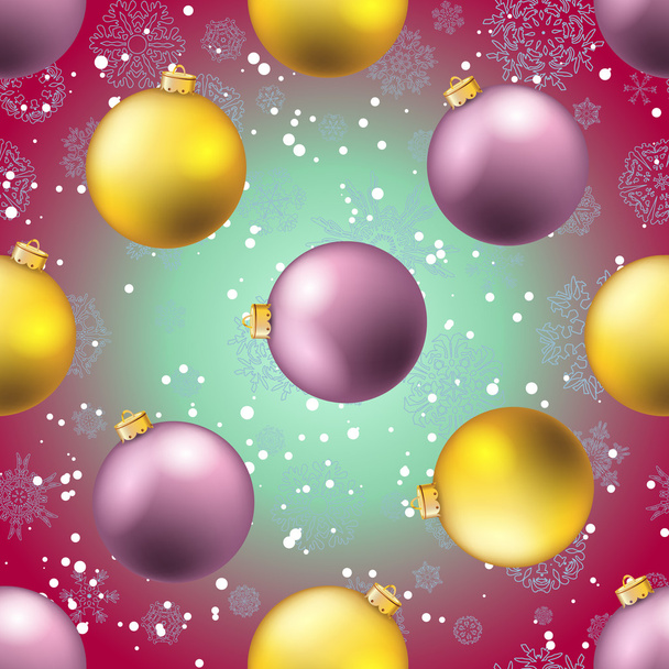 Christmas wallpaper - Vector, afbeelding
