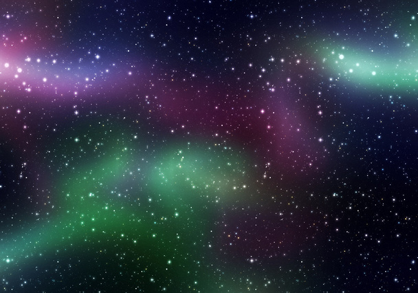 Волшебные космические огни
 - Фото, изображение