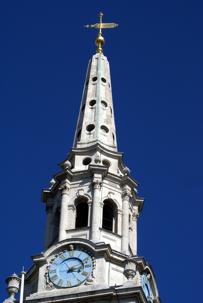 Башта дзвоника, Церква Святого Мартіна в--поля, Трафальгарська площа, Лондон, Великобританія - Фото, зображення