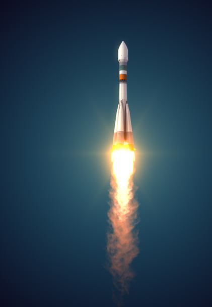 nosná raketa "Sojuz Severnaya" startuje - Fotografie, Obrázek