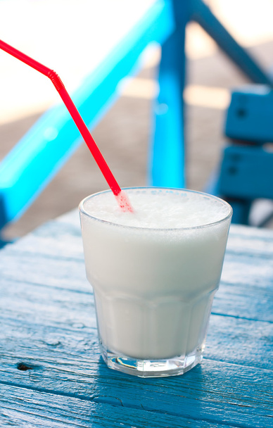 Milk drink in a glass - Foto, immagini