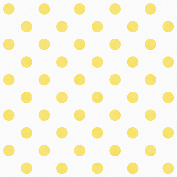 Sárga és fehér nagy pöttyös minta ismételt háttér - Fotó, kép