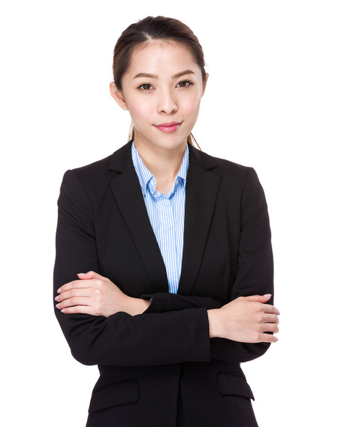 Businesswoman with arms crossed - Photo, Image