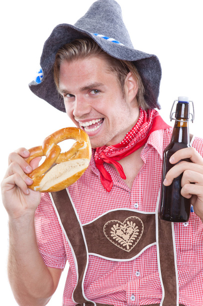 Чоловік одягається з баварським костюмом
 - Фото, зображення