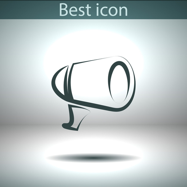 Speaker icon design - Vector, Imagen