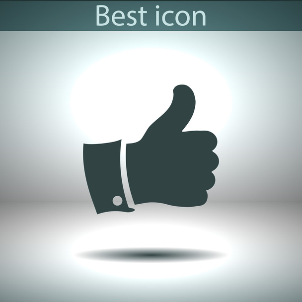 Thumb up icon - Vector, imagen