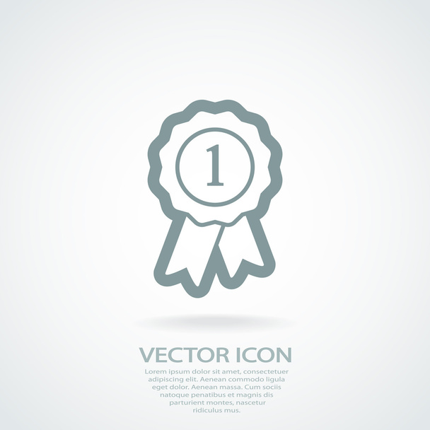 Значок с иконкой
 - Вектор,изображение
