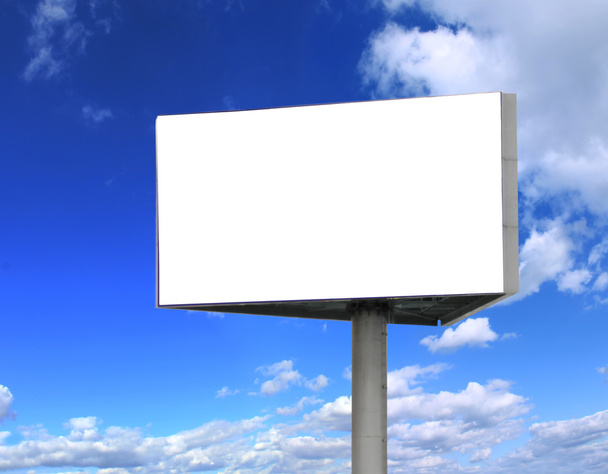 Big blank billboard - Foto, immagini