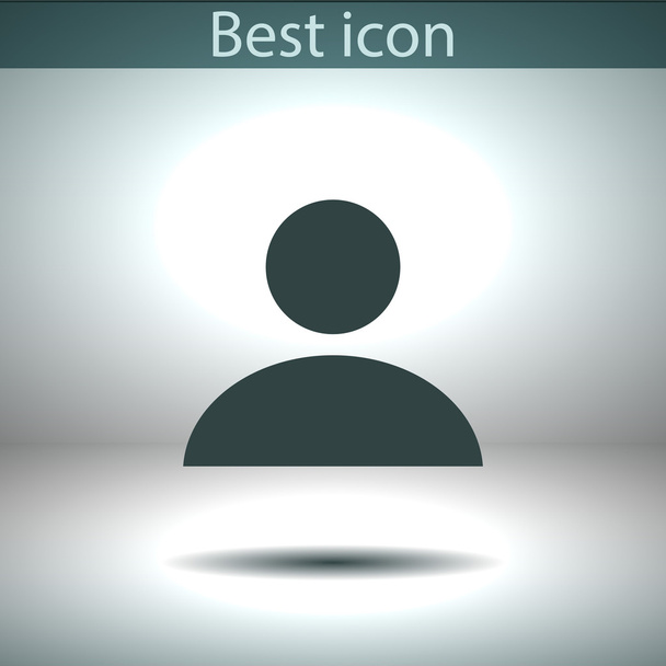 Business man icon - Vektor, obrázek