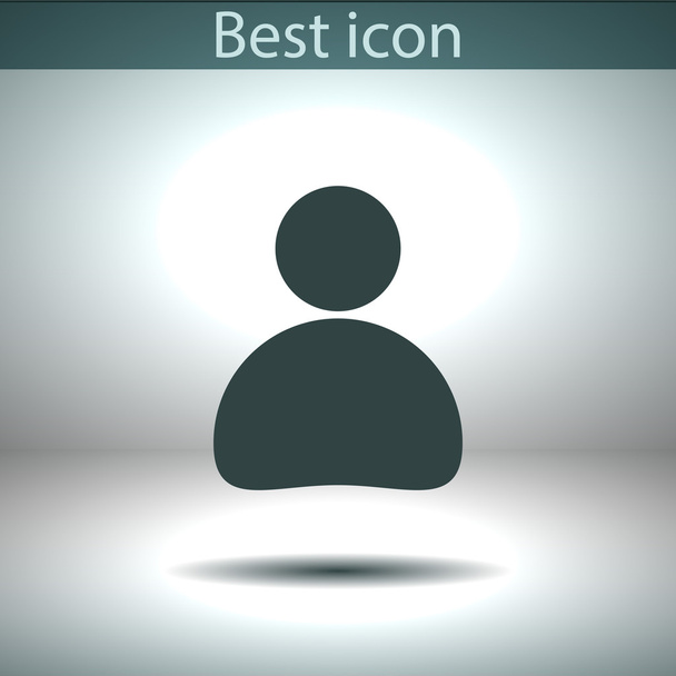 Business man icon - Vector, afbeelding