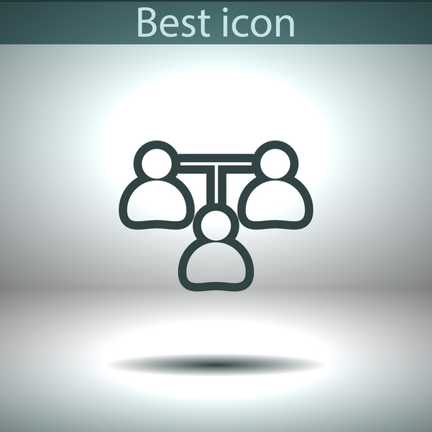 Communication concept. connection icon - Vector, Image