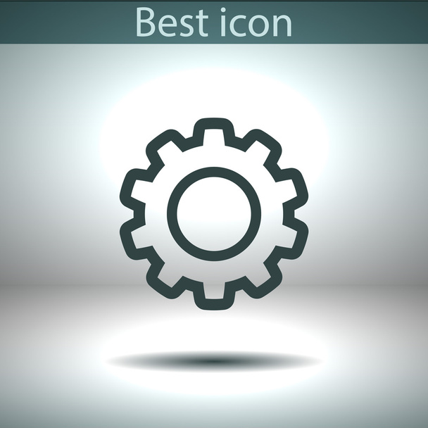 Gears icon - Vector, Image