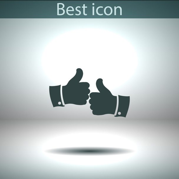Thumb up icon - Vetor, Imagem