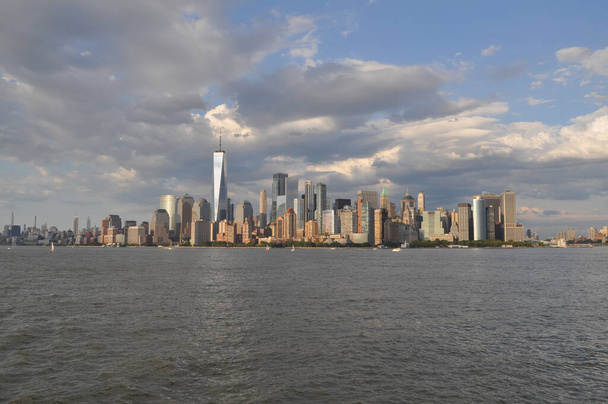 Ουρανοξύστες Μανχάταν ουρανοξύστες ουρανοξύστες στη Νέα Υόρκη, ΗΠΑ - Φωτογραφία, εικόνα