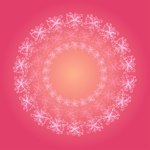 Mandala colorido, ilustración abstracta
 - Vector, imagen