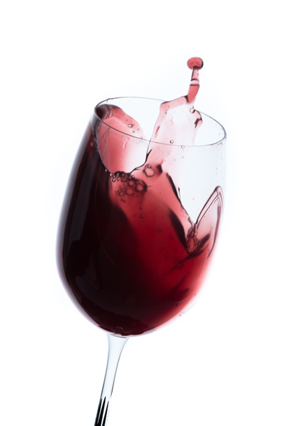 piros bor splash - Fotó, kép