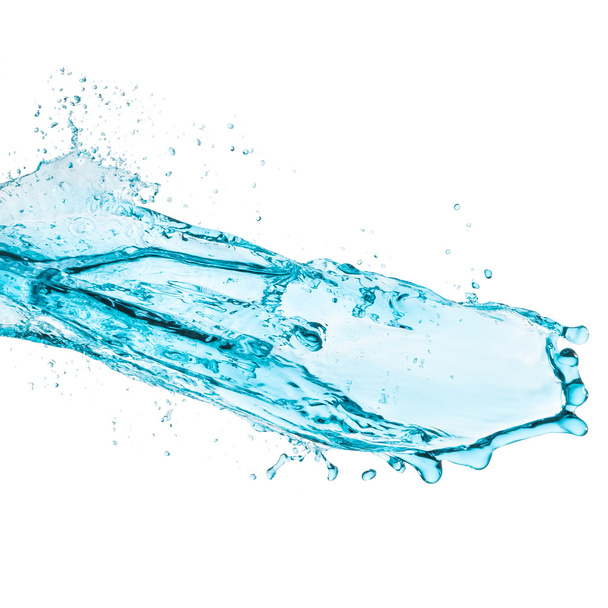 turquoise water splash - Foto, afbeelding