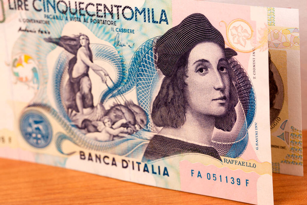 Italian money - Lira a business background - Zdjęcie, obraz