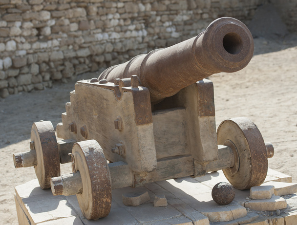 Старий canon в Османській Форт - Фото, зображення