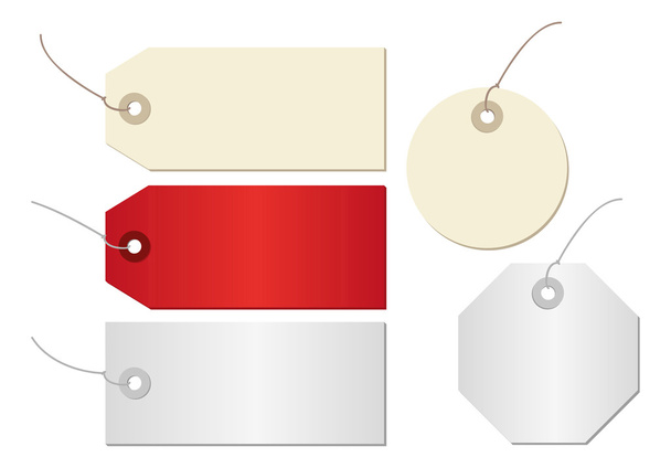 Price tags set - Vector, Image