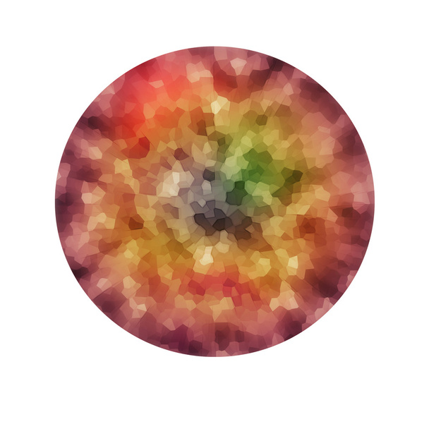Kleurrijke ronde sieraad textuur - Vector, afbeelding