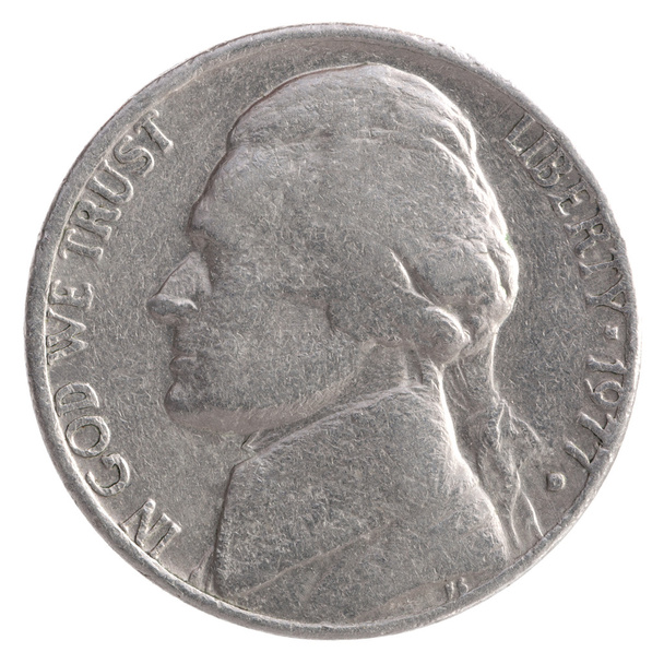 American quarter dollar coin - Photo, Image