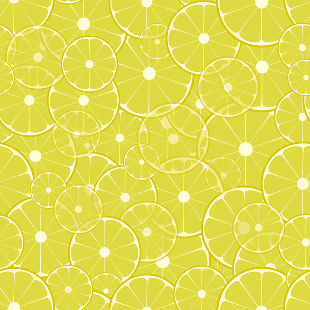 Lemon pattern - Wektor, obraz