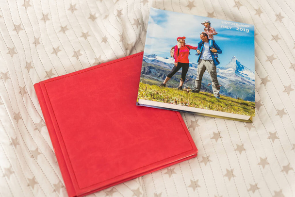 Photo Books or Albums Provide Sweet Memory of Growing Up Process to Family Members - Foto, imagen