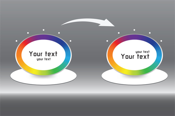 Color infographics - Vektor, Bild