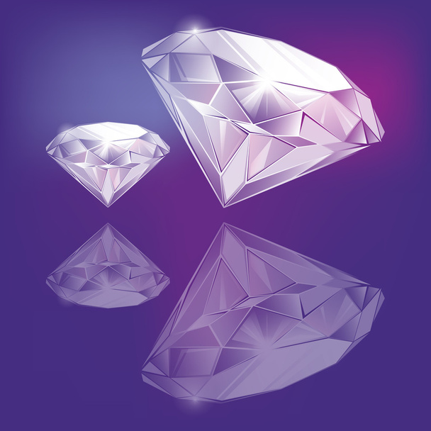 Vektordiamanten - Vektor, Bild