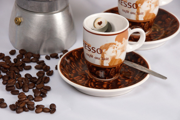 Espresso-Set - Foto, afbeelding