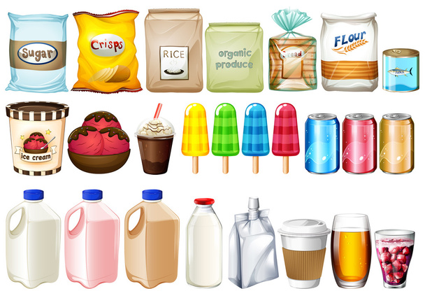 Група продуктів і напоїв
 - Вектор, зображення