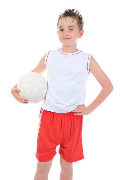 Portrait of a young football player - Photo, image