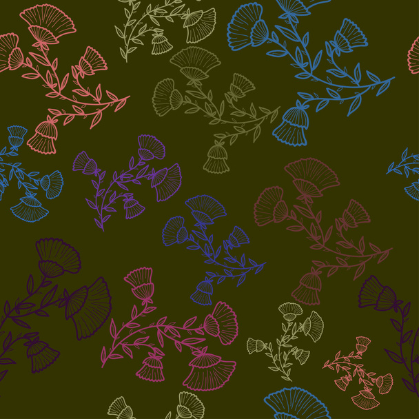 fond vectoriel floral abstrait - Vecteur, image