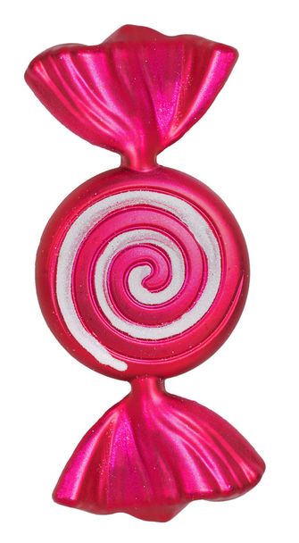 Bright Christmas tree toy pink candy - Photo, Image
