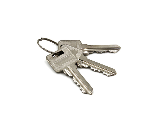 Keys isolated on white background - Photo, Image