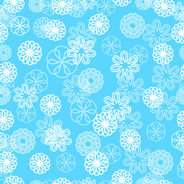 Stylish floral seamless pattern. - Vector, afbeelding
