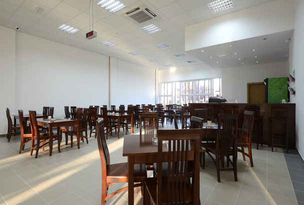 Empty cafeteria interior - Valokuva, kuva
