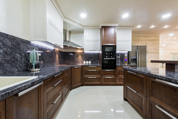 Contemporary kitchen interior - Photo, Image