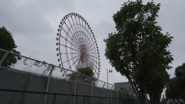 Tokyo Odaiba Palette Town Dismantling 2022 Venus Fort - Filmmaterial, Video