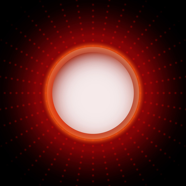 Fondo rojo y negro abstracto con círculos
 - Vector, Imagen