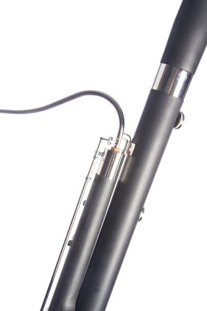 Instrumento de fagot aislado en blanco
 - Foto, Imagen