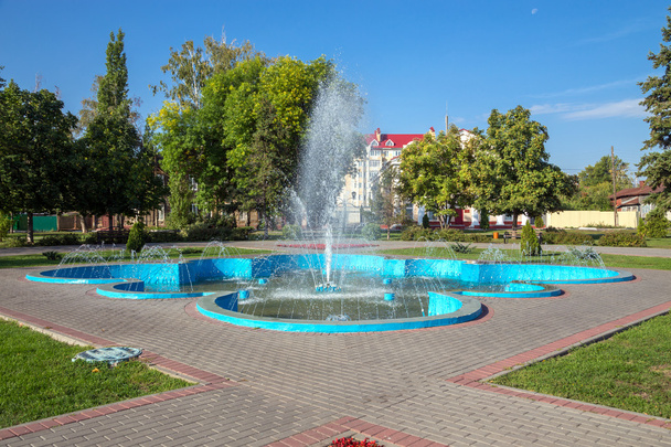 Russia. Tambov. Fountain in city park - Foto, immagini