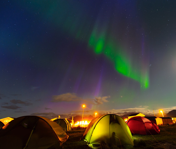 Les lumières polaires en Norvège
 - Photo, image