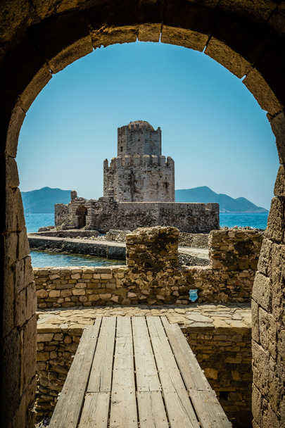 La torre Bourtzi, Methoni, Peloponeso, Grecia
. - Foto, Imagen